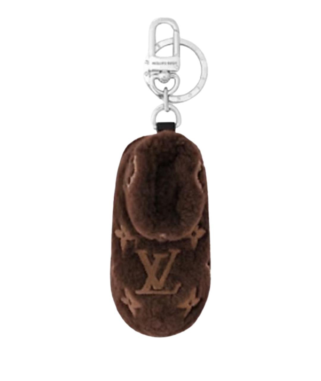 LOUIS VUITTON Коричневый брелок, фото 1