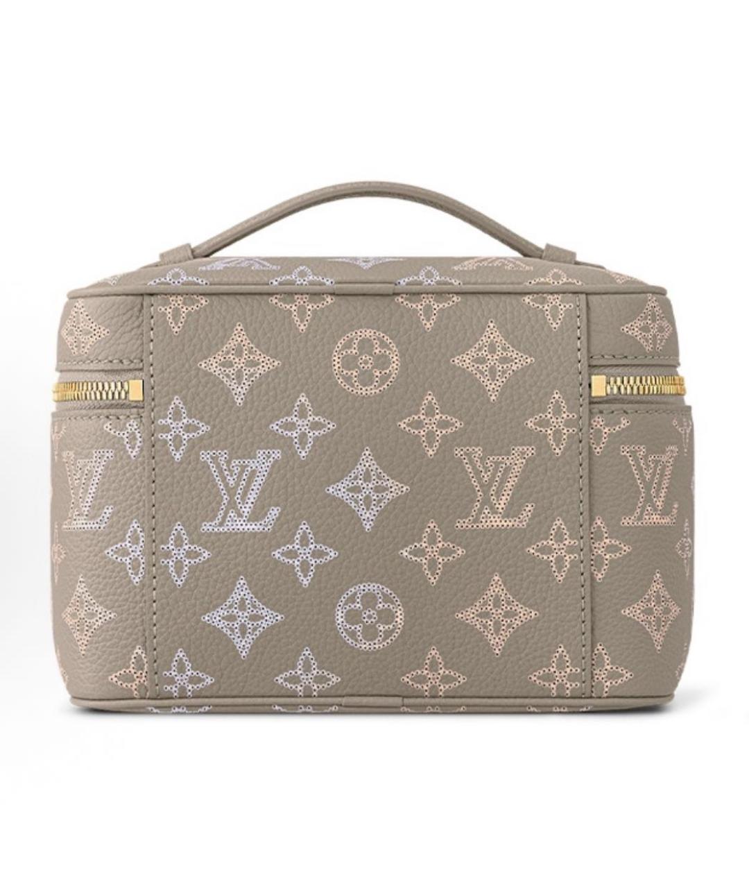 LOUIS VUITTON Бежевая косметичка, фото 3