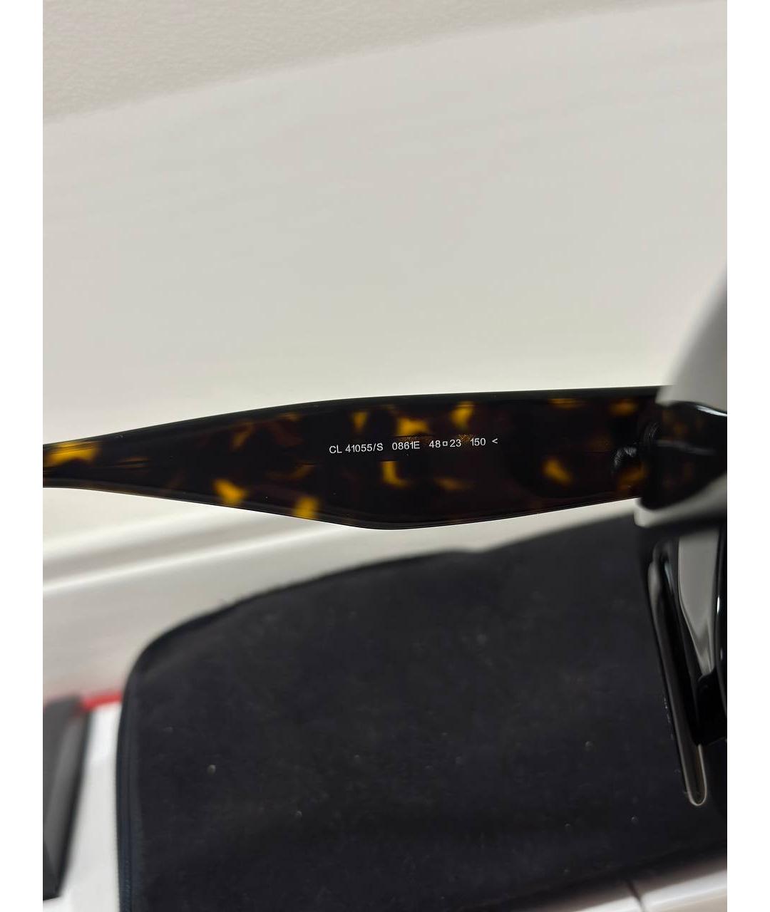 CELINE Мульти пластиковые солнцезащитные очки, фото 4