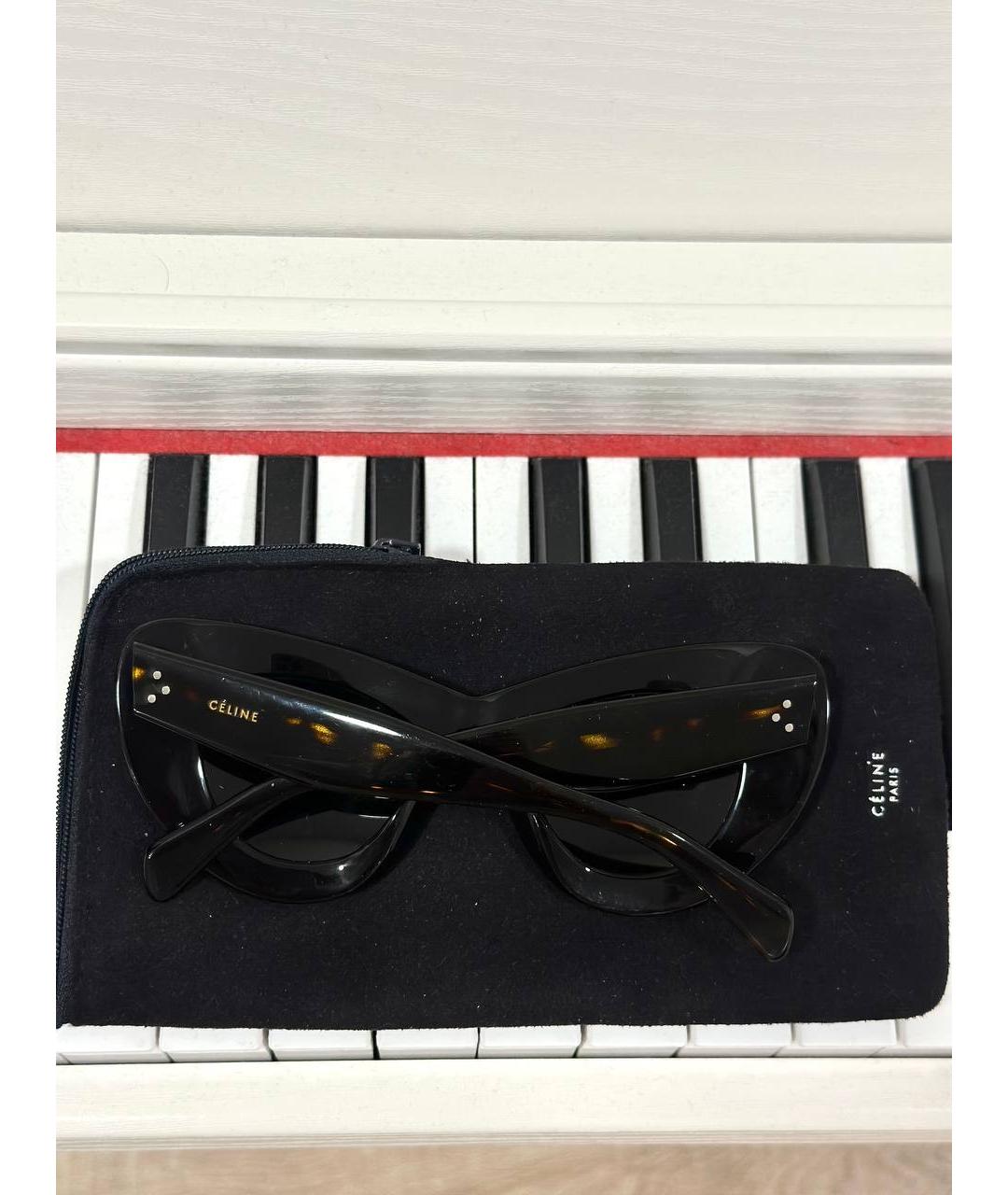 CELINE Мульти пластиковые солнцезащитные очки, фото 3