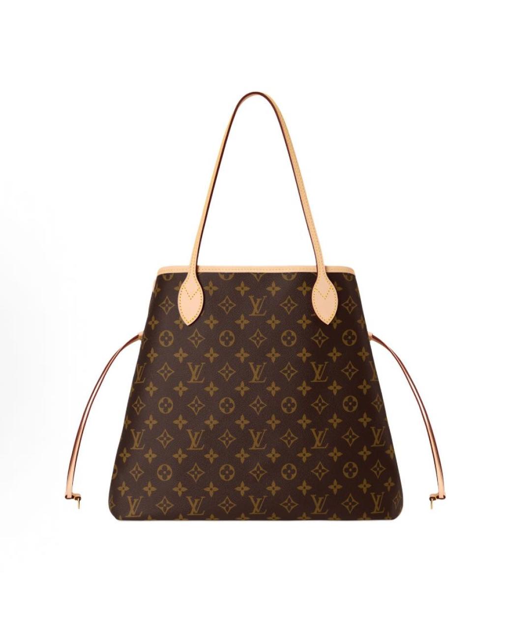 LOUIS VUITTON Коричневая сумка с короткими ручками, фото 4