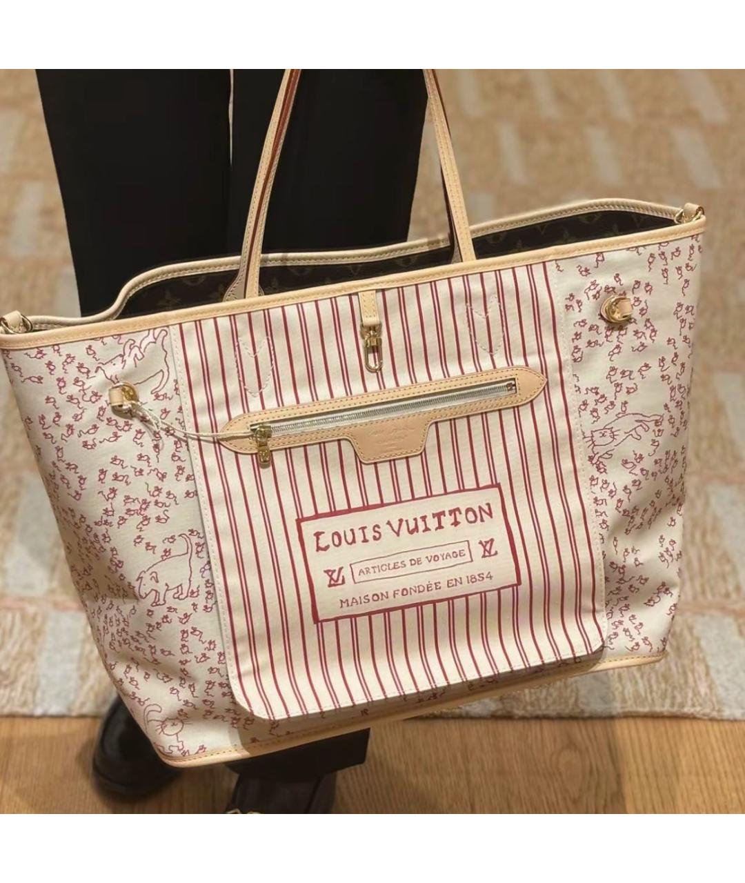 LOUIS VUITTON Коричневая сумка с короткими ручками, фото 8