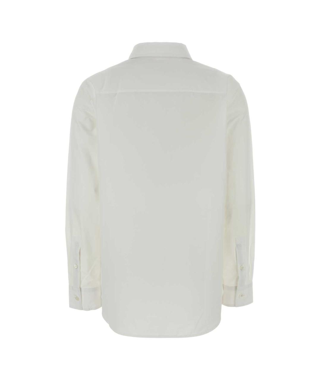 BURBERRY Белая хлопковая рубашка, фото 2