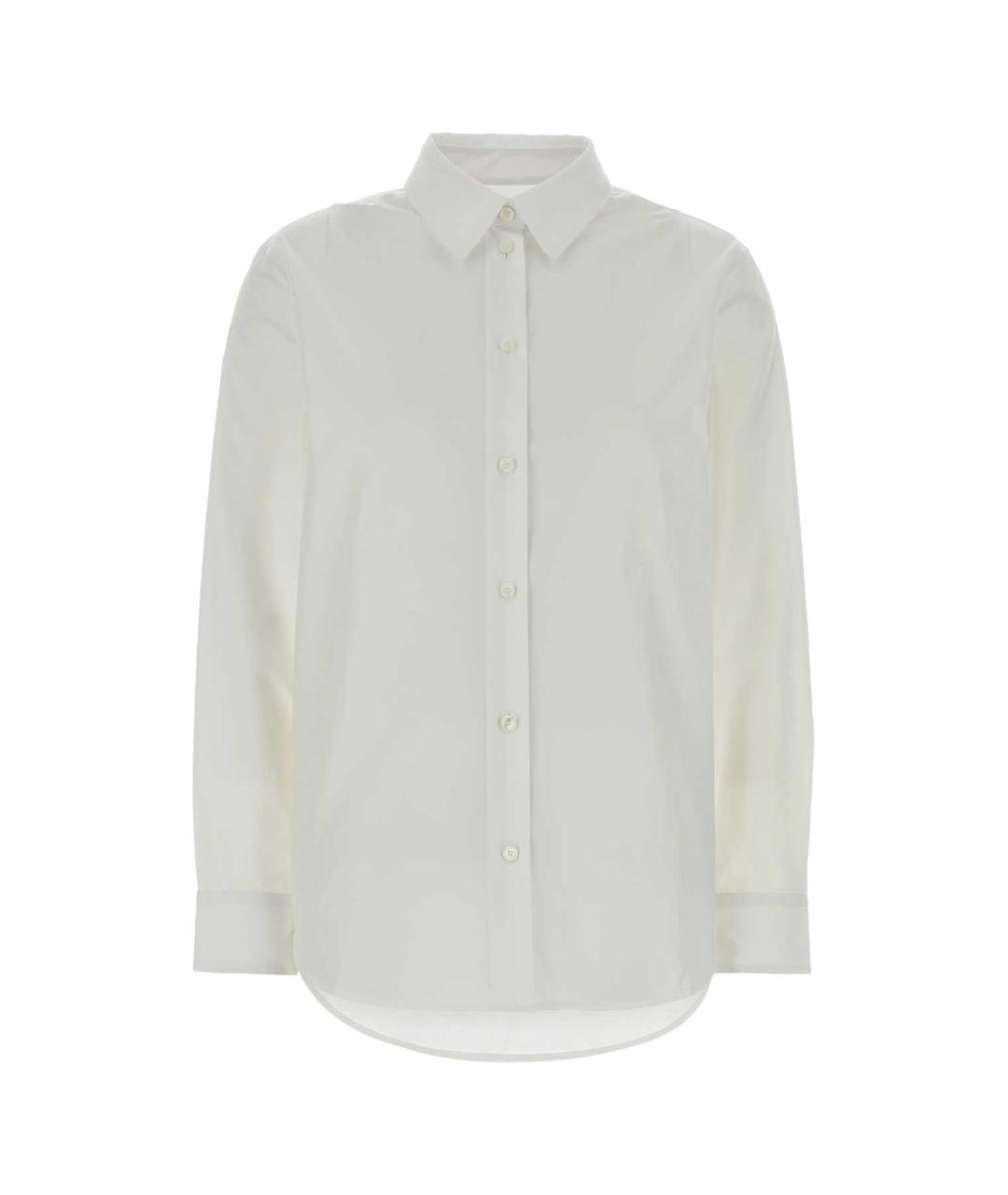 BURBERRY Белая хлопковая рубашка, фото 1