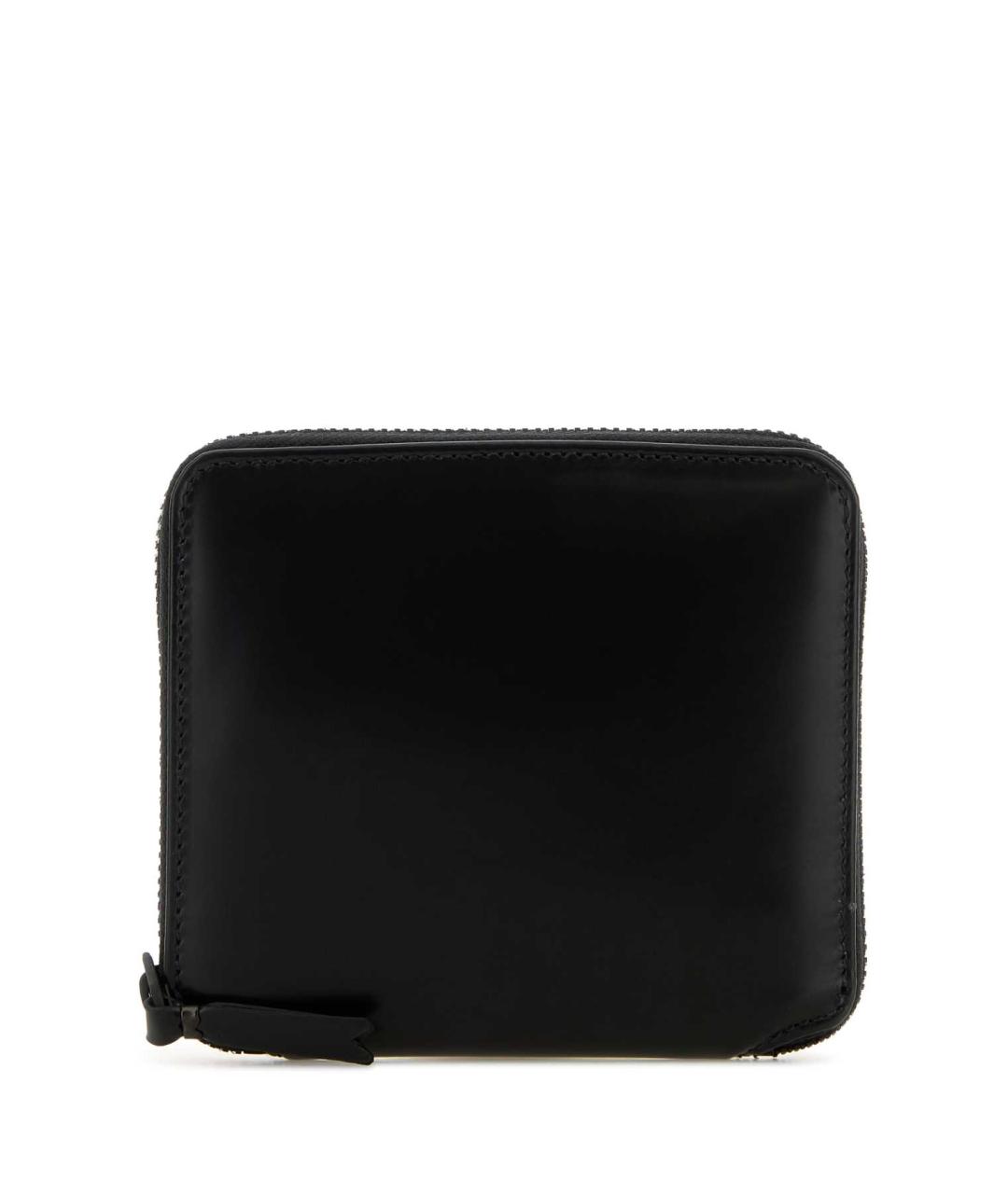 COMME DES GARÇONS Черный кожаный кошелек, фото 1