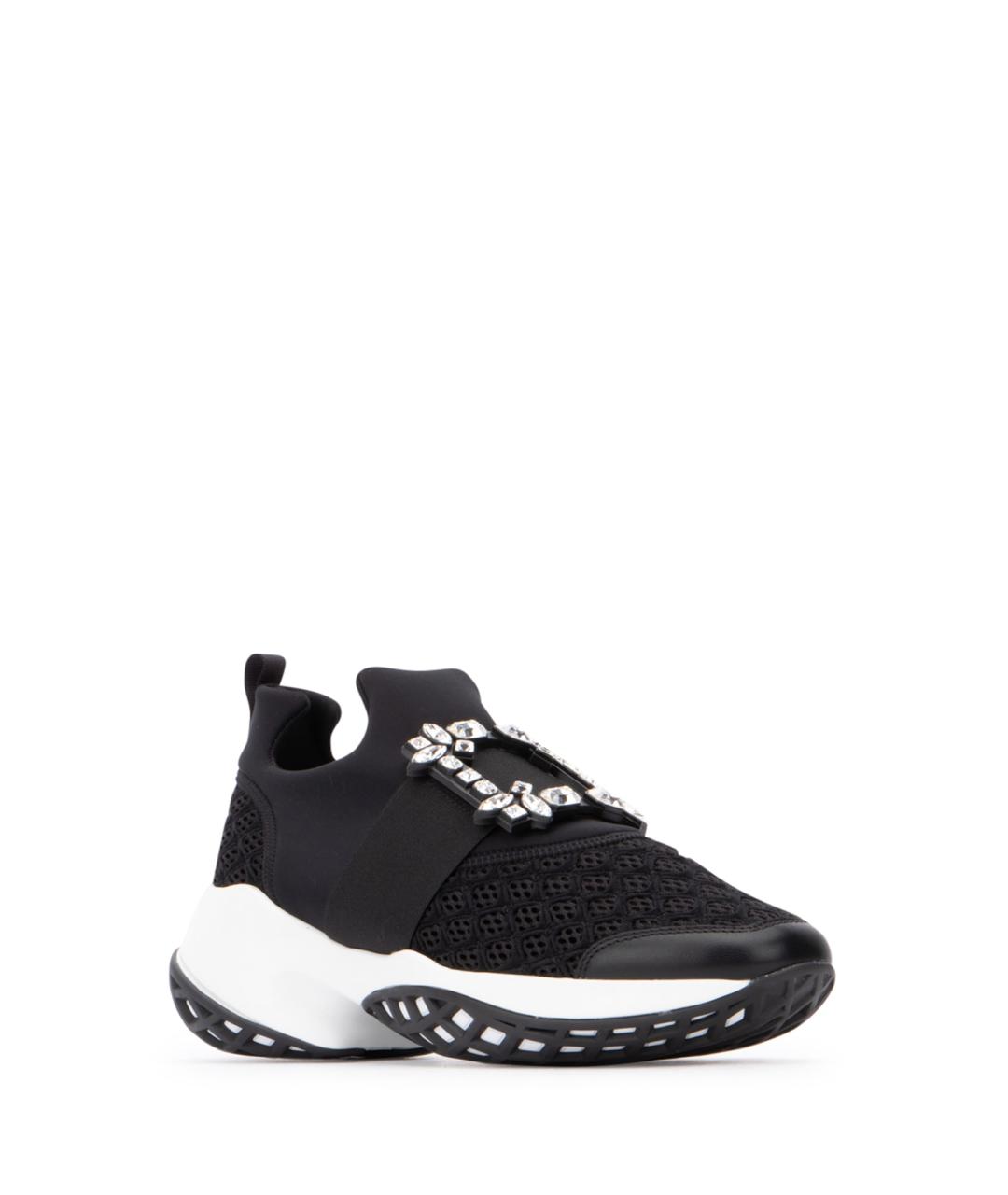 ROGER VIVIER Черные кроссовки, фото 2