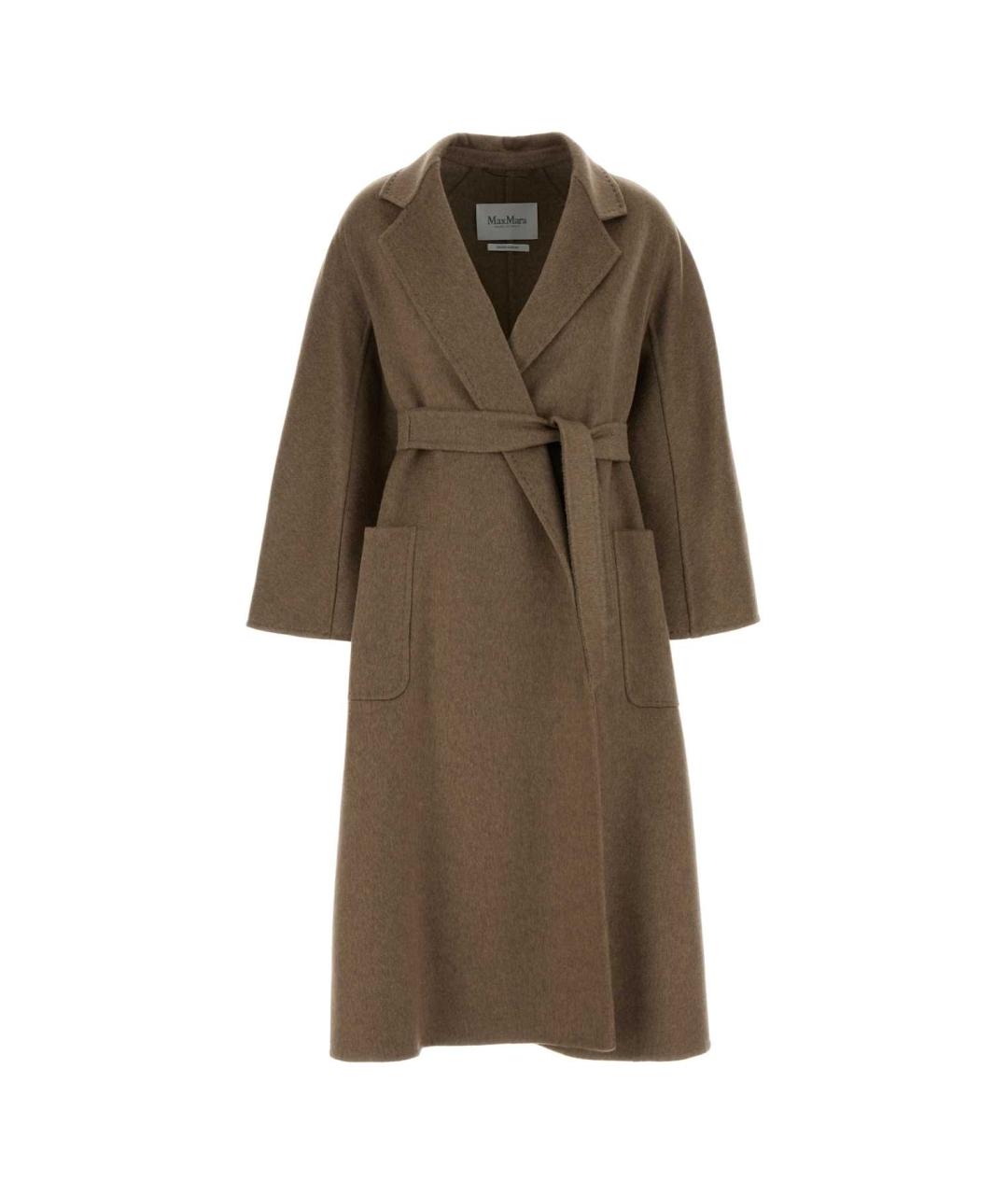 MAX MARA Бежевое кашемировое пальто, фото 1