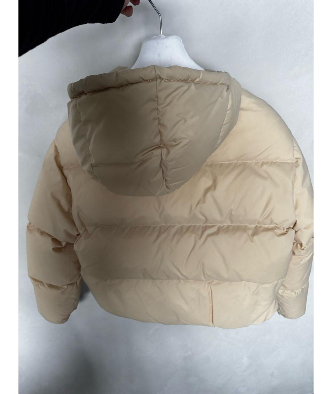 SPORTY AND RICH Бежевый полиэстеровый пуховик, фото 2