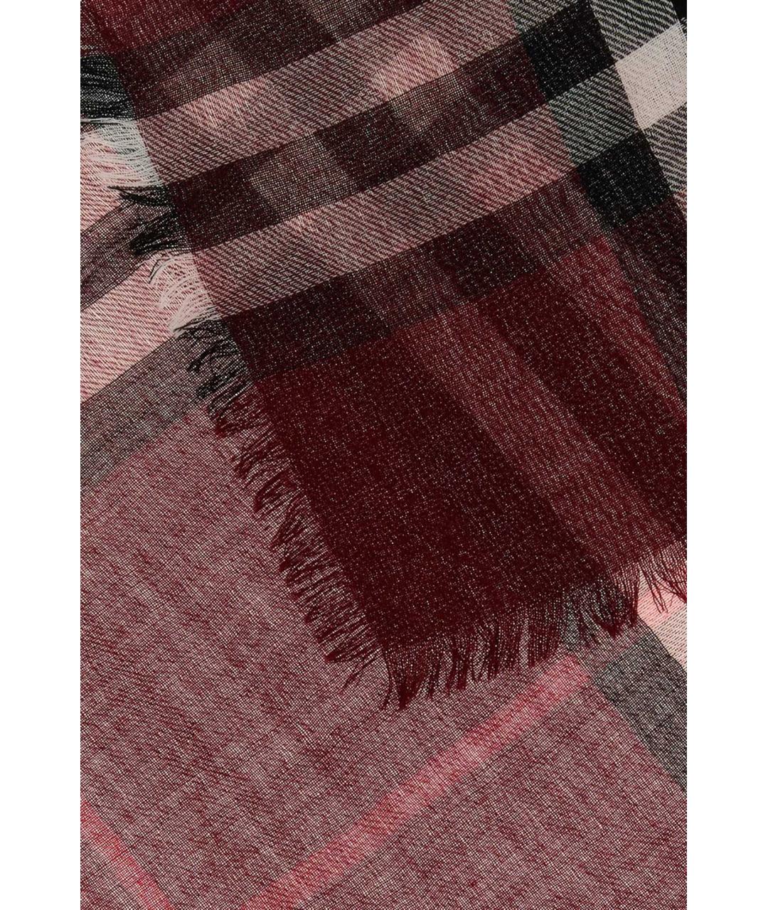 BURBERRY Мульти шерстяной шарф, фото 2