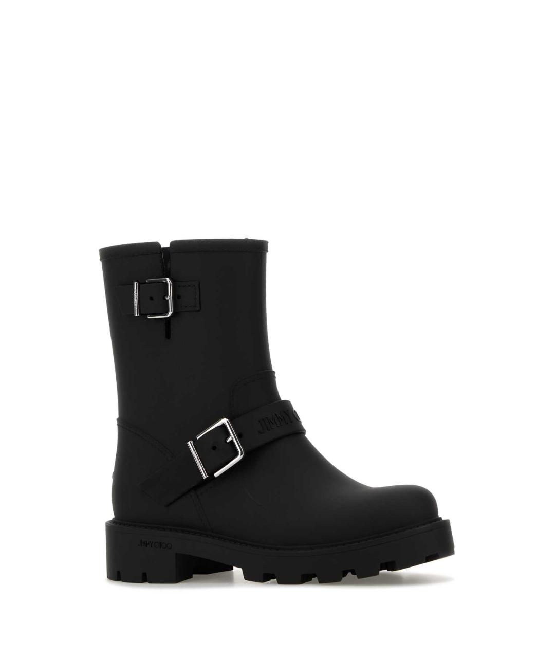 JIMMY CHOO Черные резиновые ботинки, фото 2