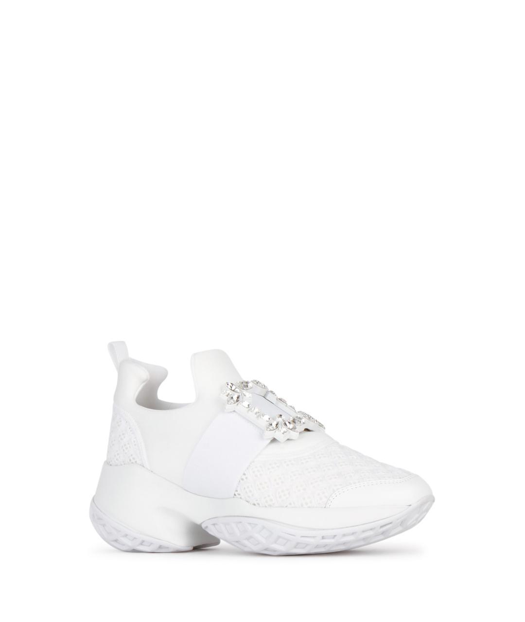 ROGER VIVIER Белые синтетические кроссовки, фото 2
