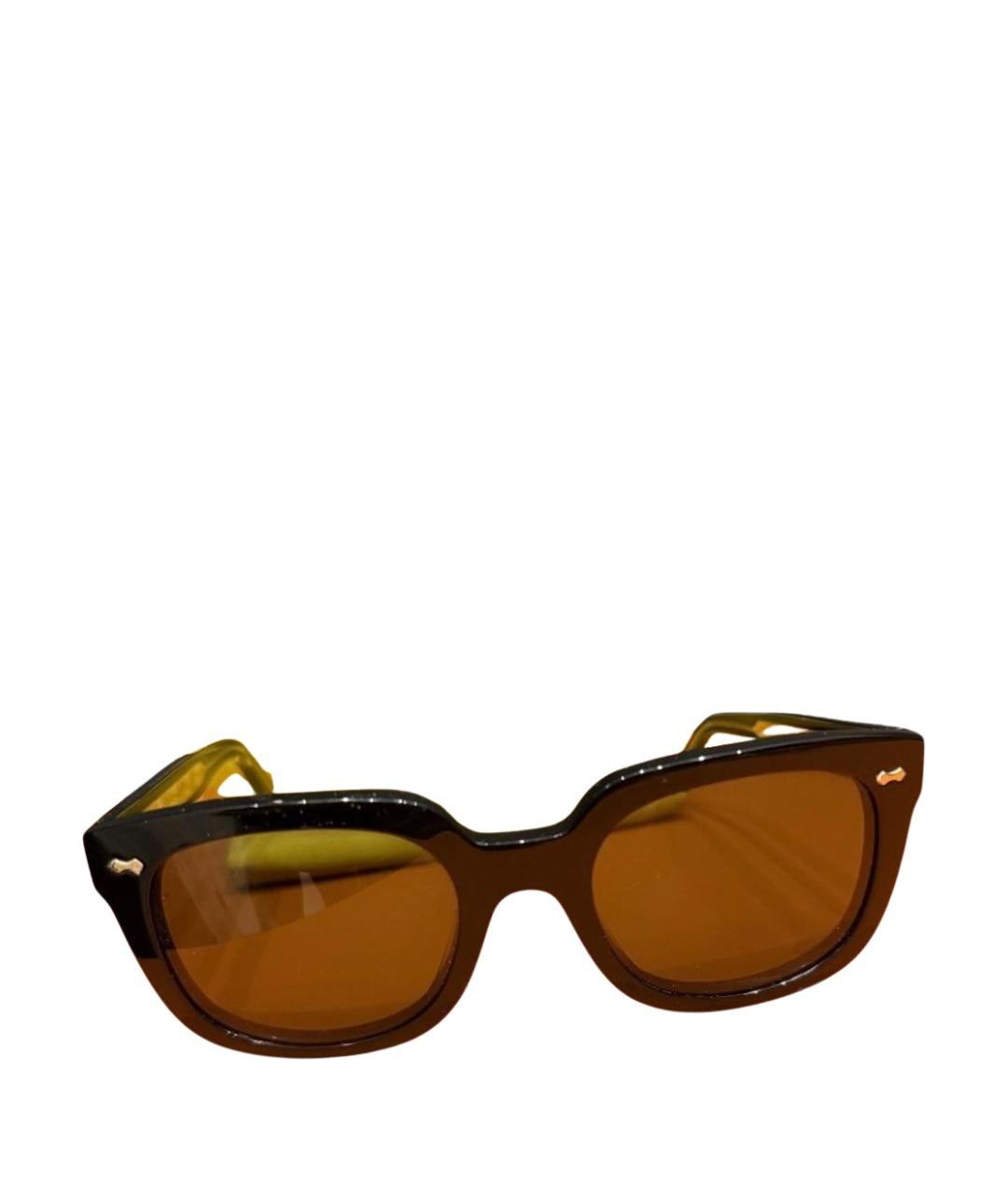 GUCCI Черные пластиковые солнцезащитные очки, фото 1