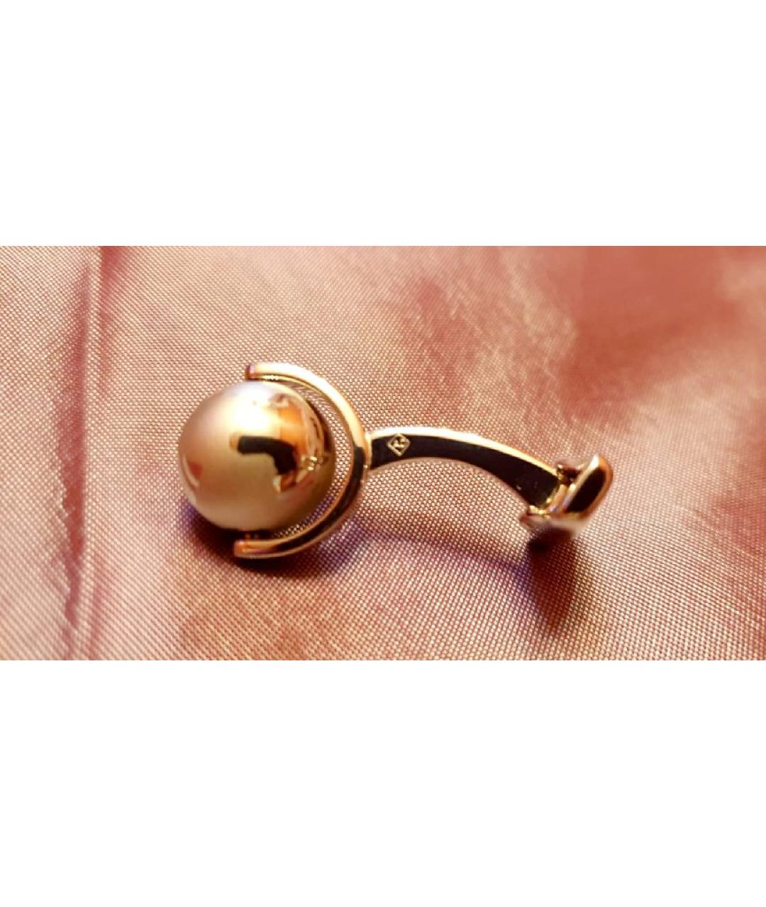 DUNHILL Серебряные с серебряным покрытием запонки, фото 2