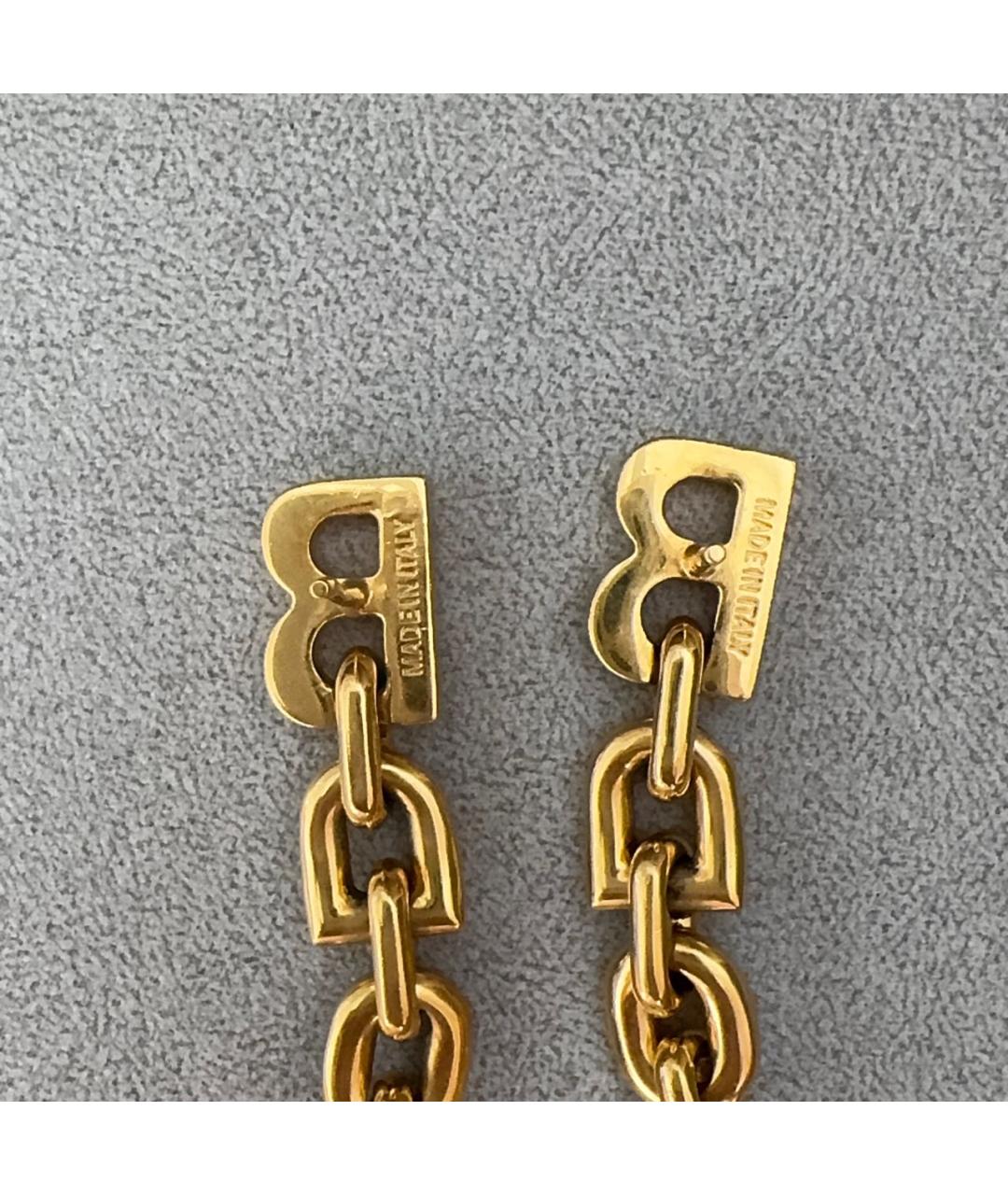 BALENCIAGA Золотые серьги, фото 3