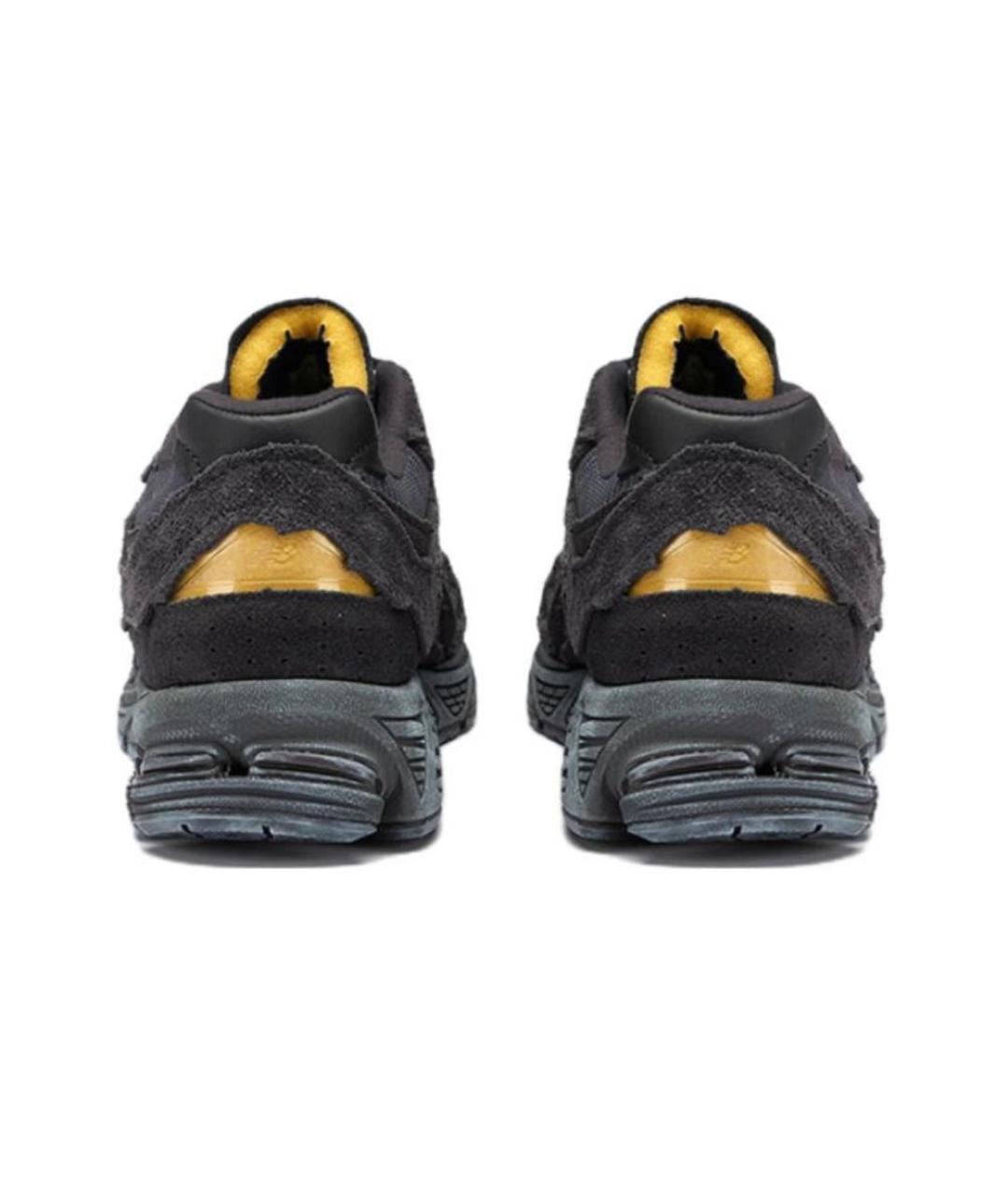 NEW BALANCE Черные замшевые низкие кроссовки / кеды, фото 5