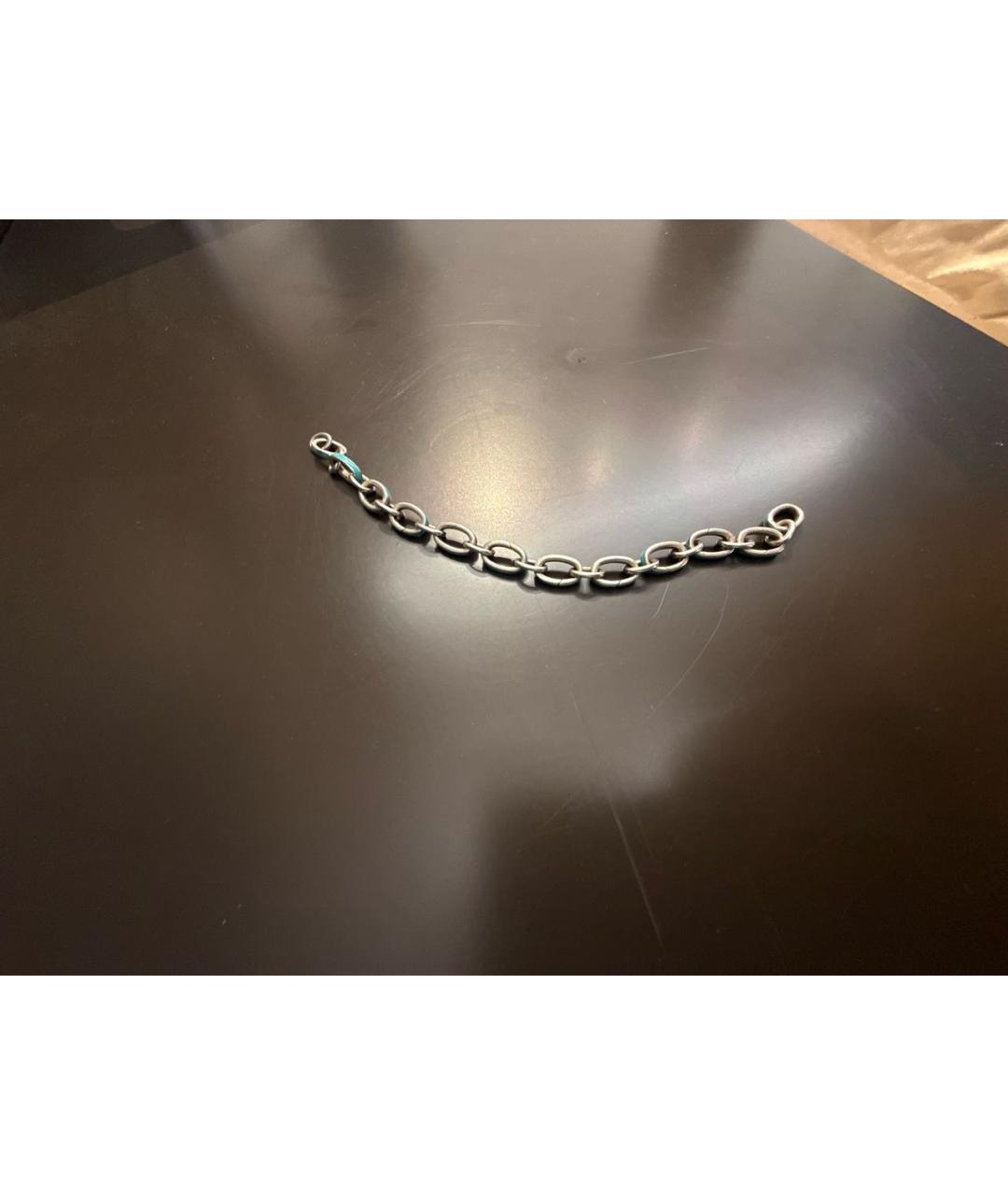 TIFFANY&CO Бирюзовый серебряный браслет, фото 3