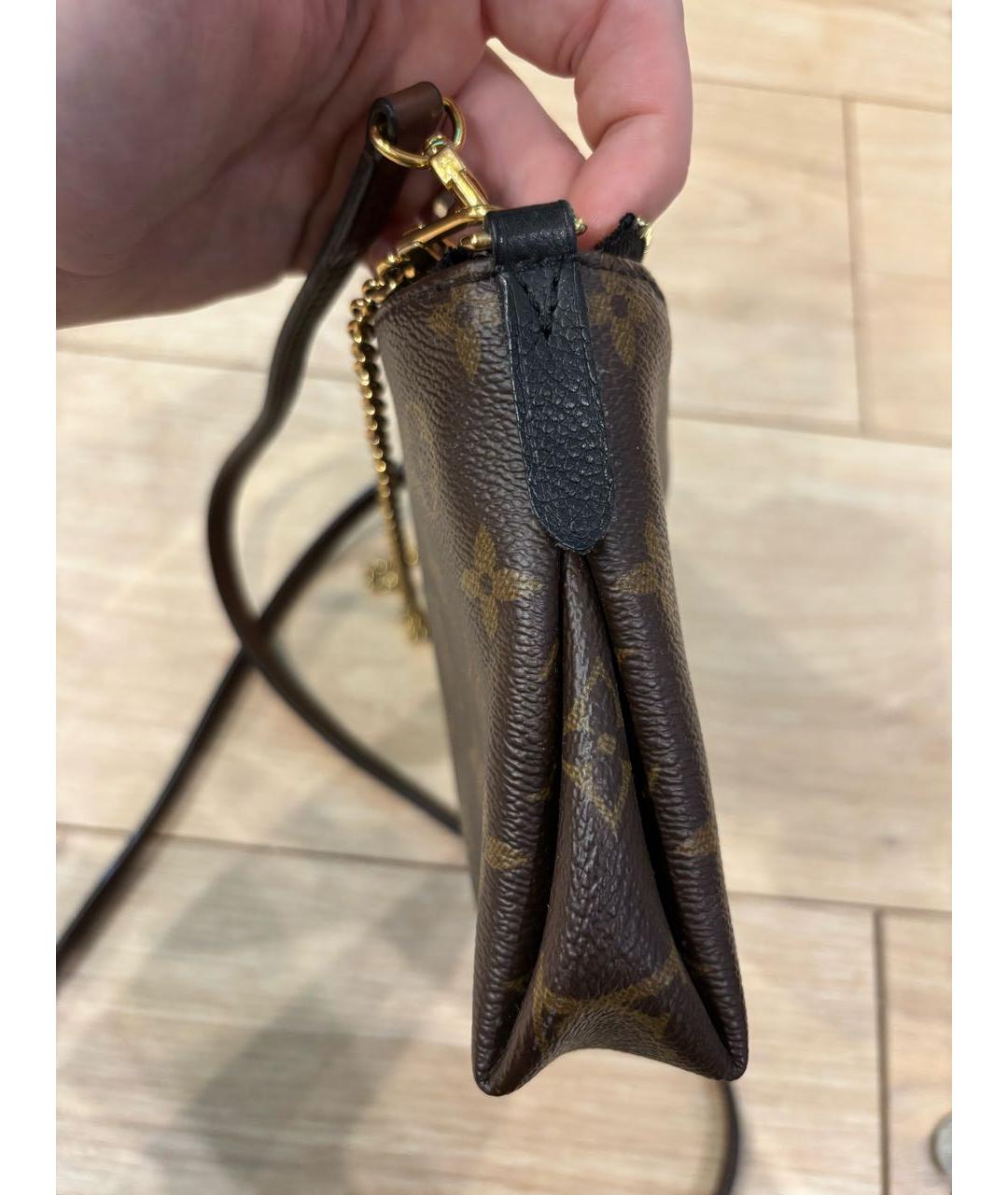 LOUIS VUITTON Коричневая сумка через плечо, фото 3