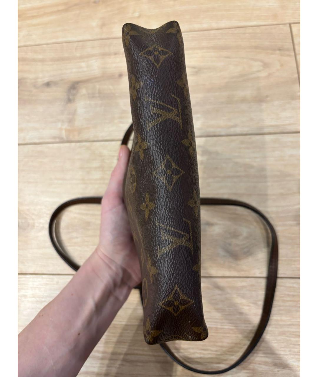 LOUIS VUITTON Коричневая сумка через плечо, фото 6