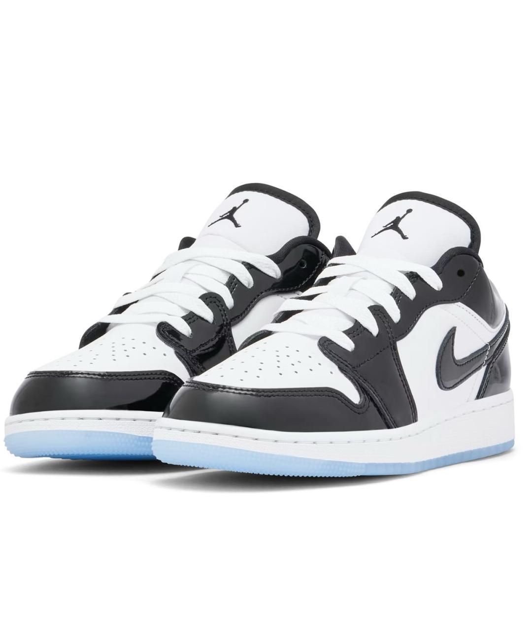 JORDAN Черные кроссовки из лакированной кожи, фото 7