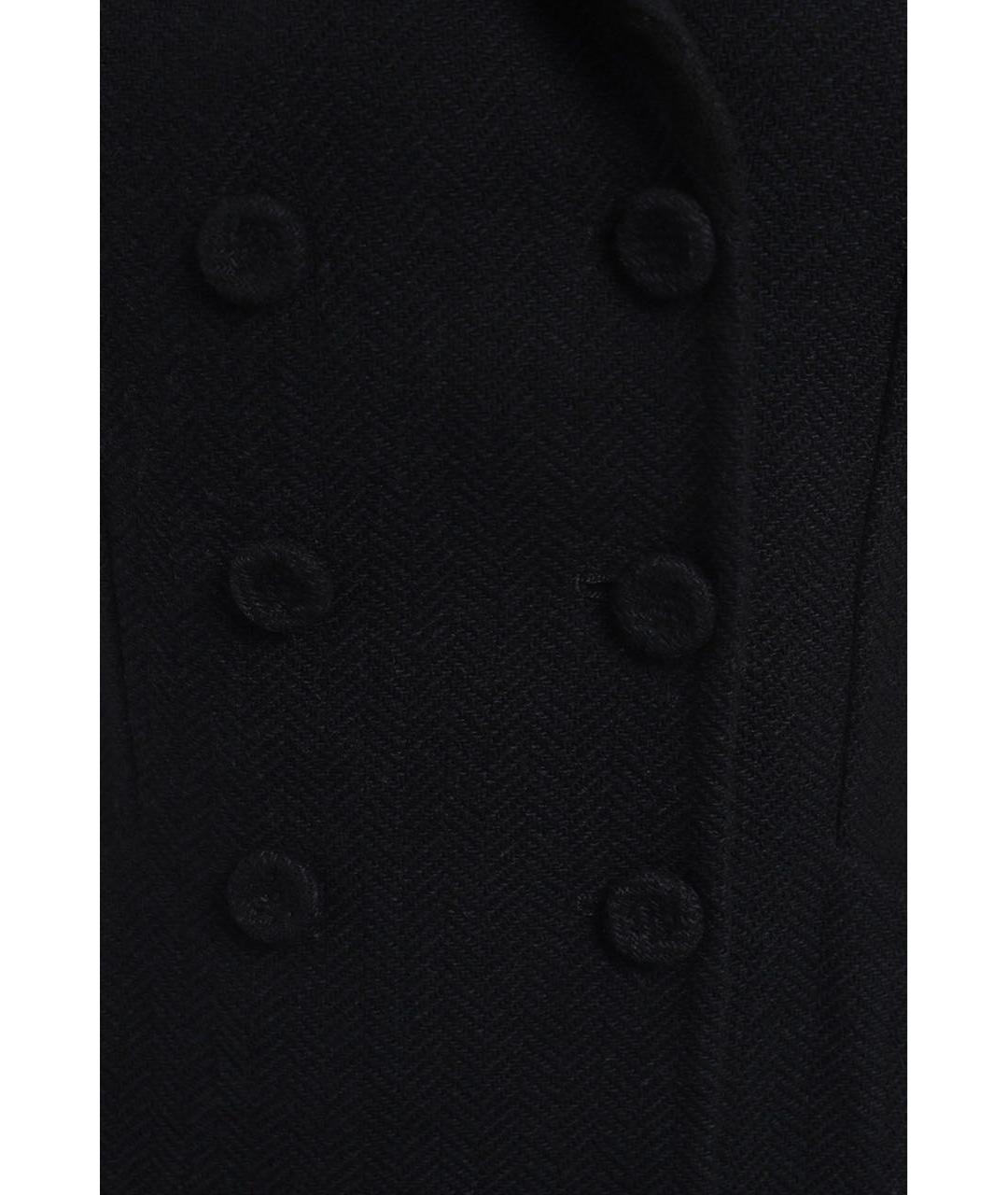 CHRISTIAN DIOR Темно-синий шерстяной жакет/пиджак, фото 4