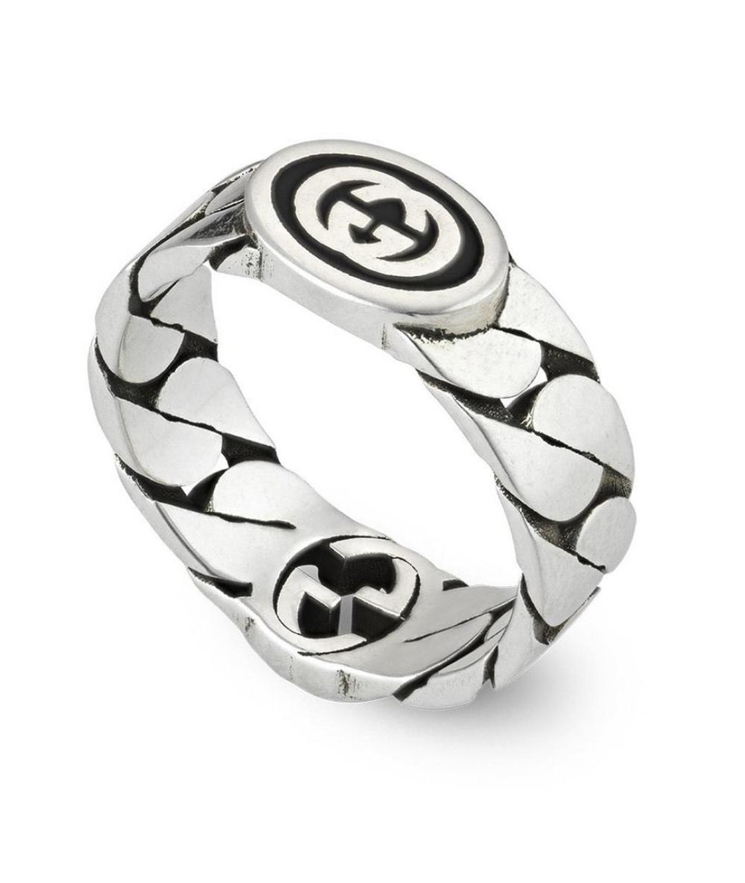 GUCCI Серебряное серебряное кольцо, фото 2