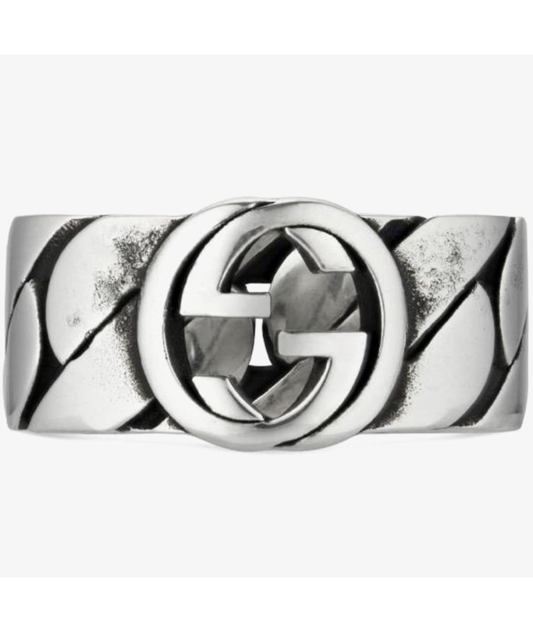 GUCCI Серебряное серебряное кольцо, фото 2