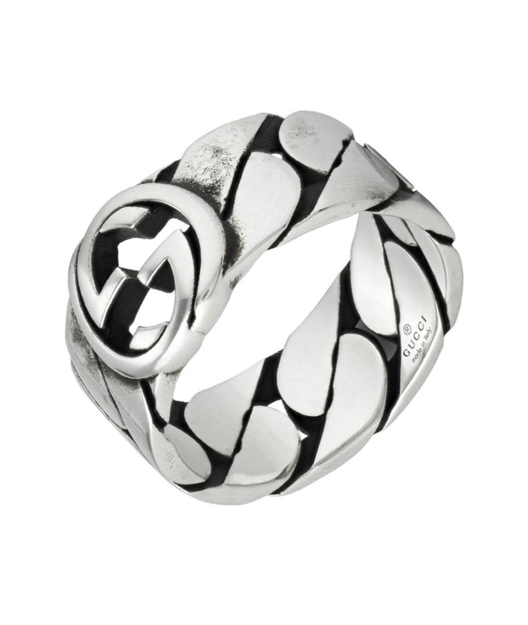 GUCCI Серебряное серебряное кольцо, фото 8