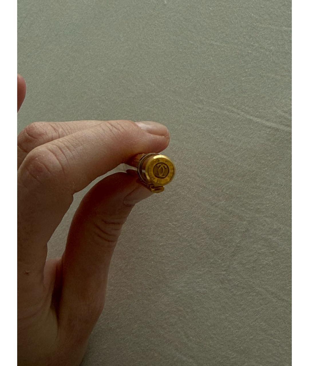 CARTIER Золотая позолоченная шариковая ручка, фото 5