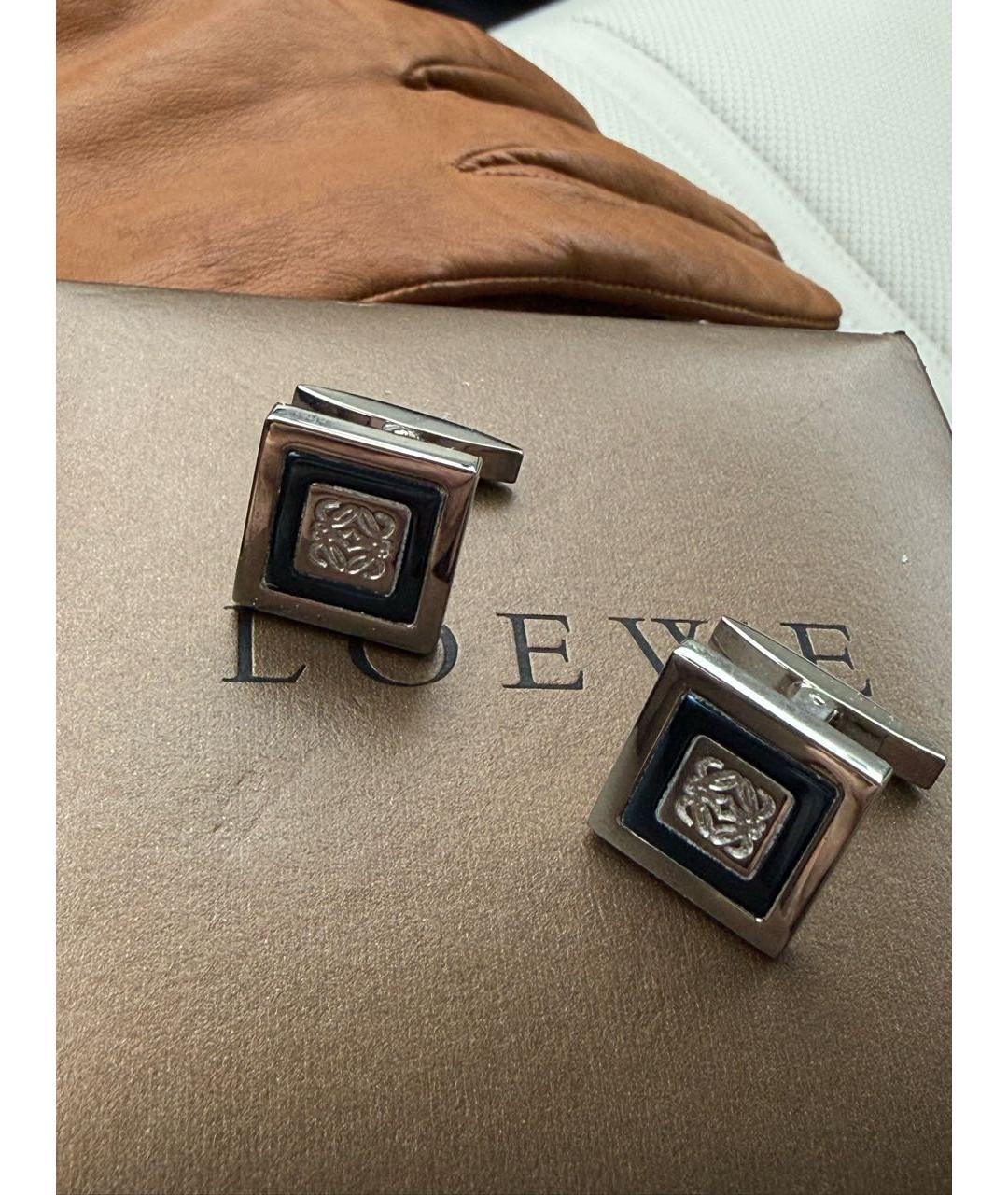 LOEWE Серебряные запонки, фото 3