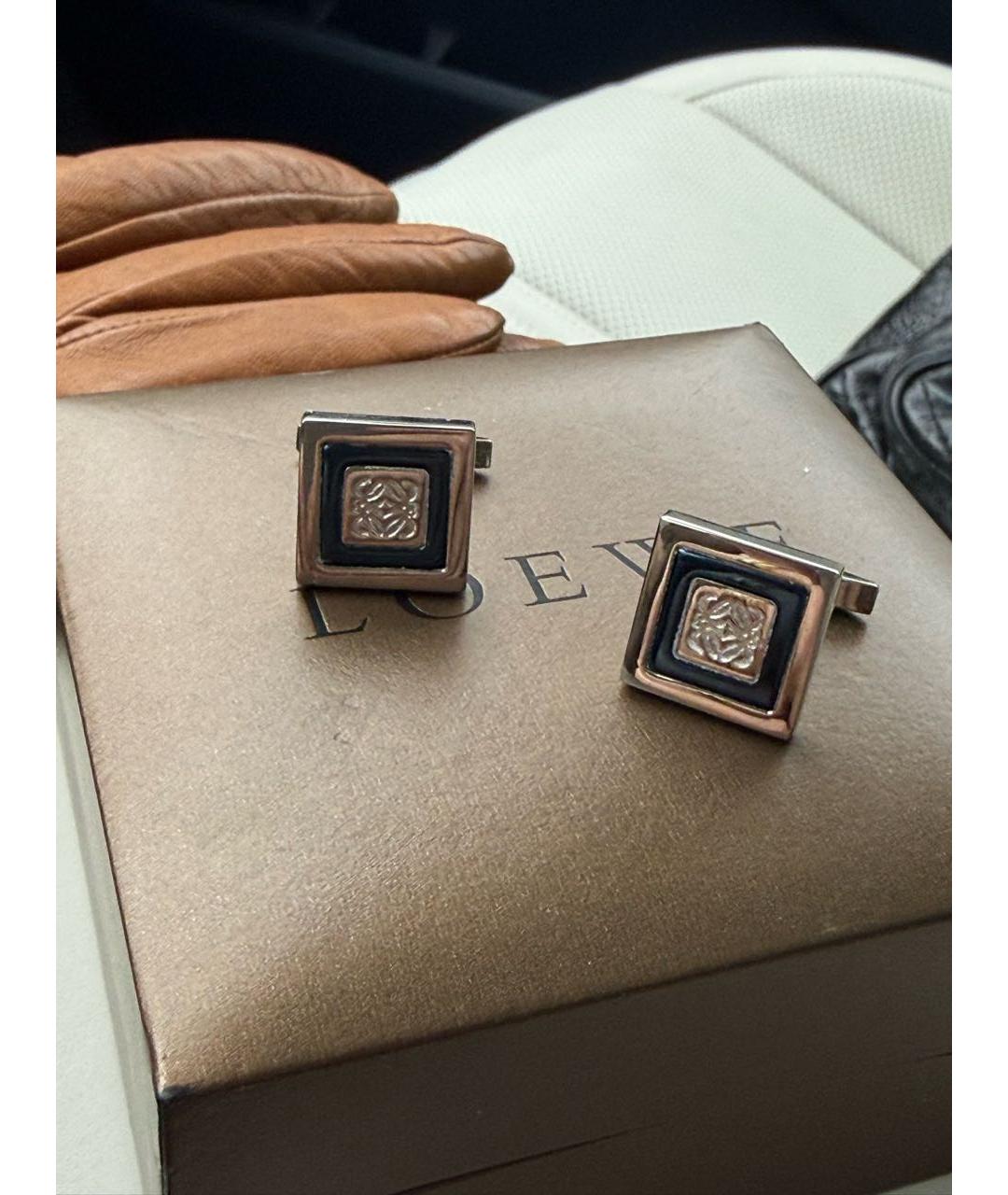 LOEWE Серебряные запонки, фото 2