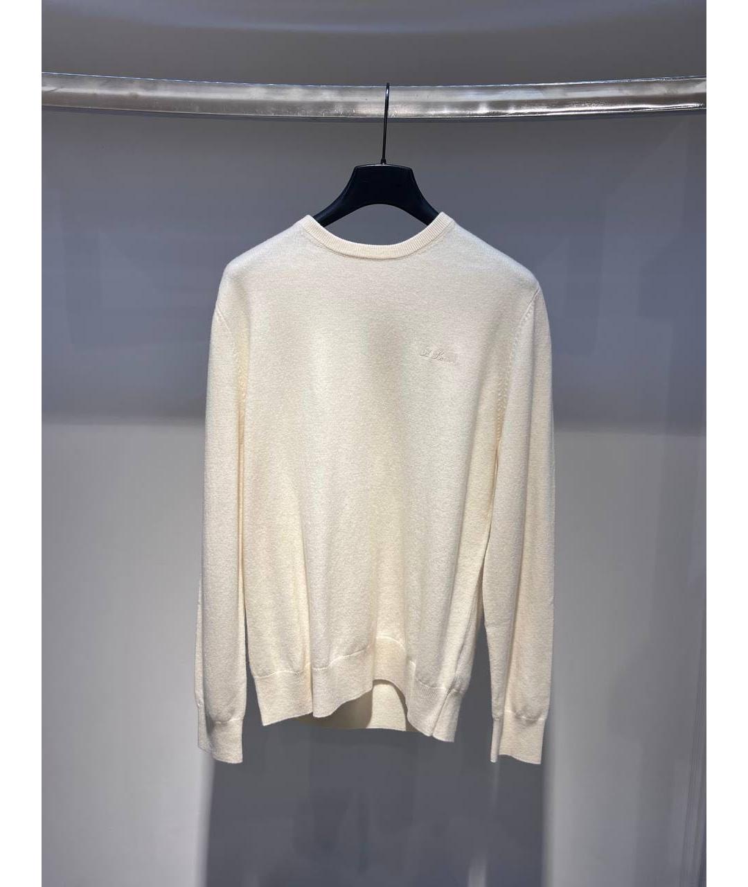 MC2 SAINT BARTH Белый шерстяной джемпер / свитер, фото 3