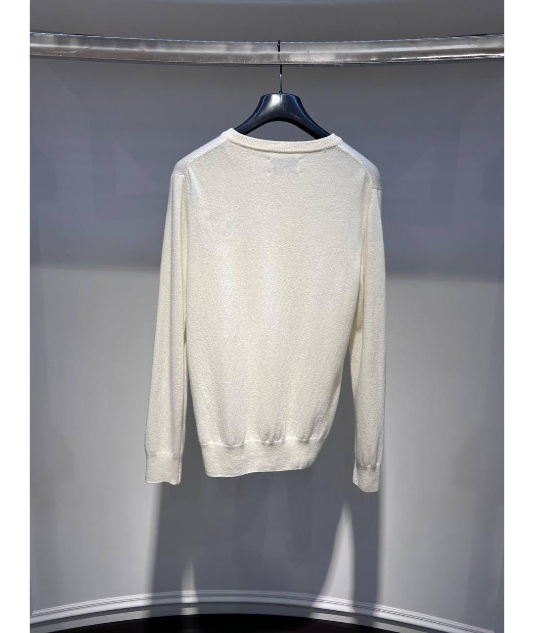 MC2 SAINT BARTH Белый шерстяной джемпер / свитер, фото 2
