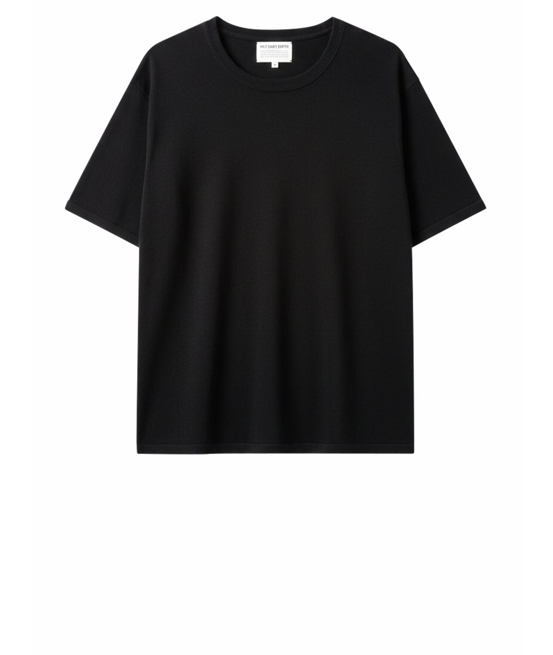 MC2 SAINT BARTH Черная футболка, фото 1