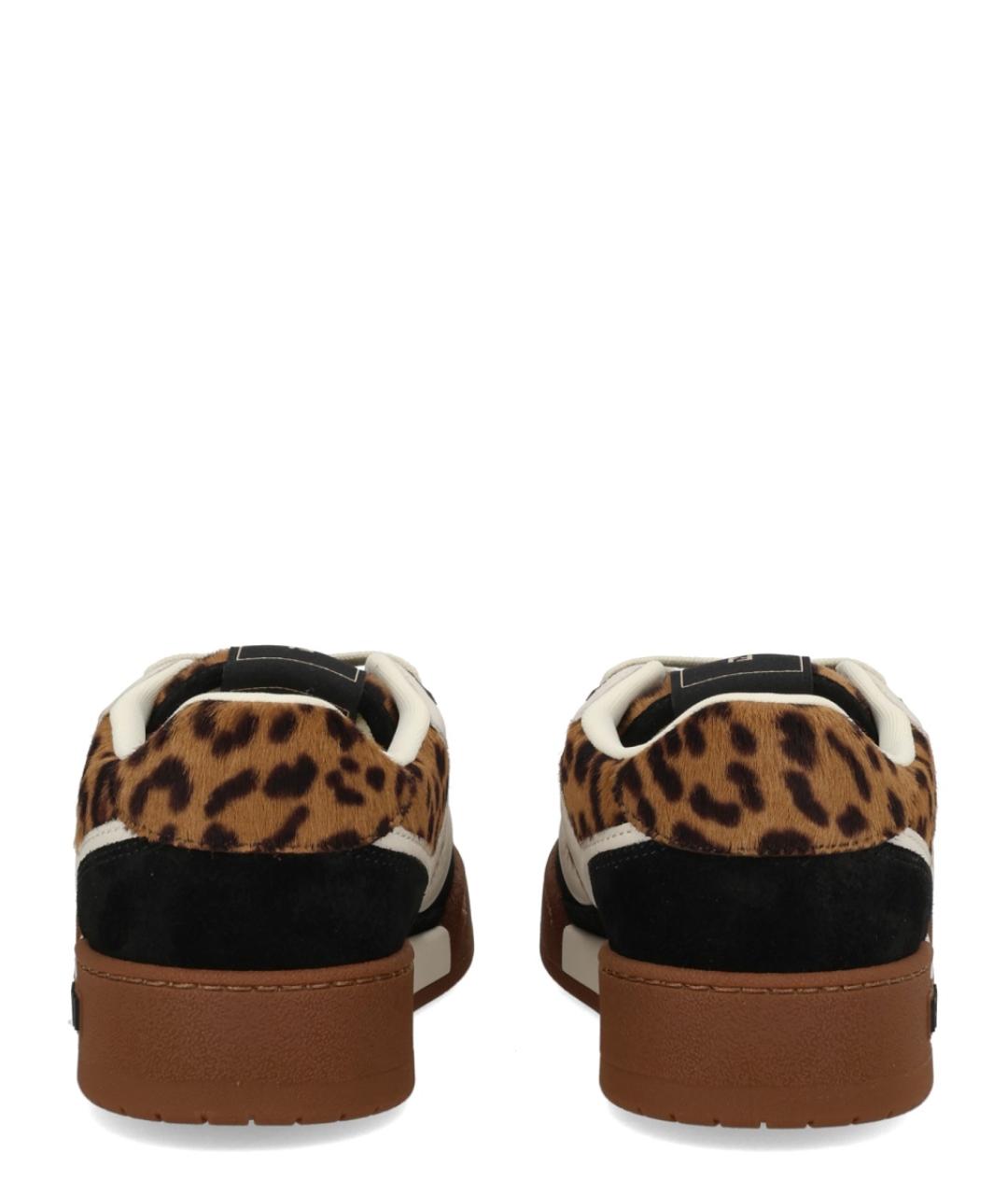 FENDI Мульти кожаные кроссовки, фото 4