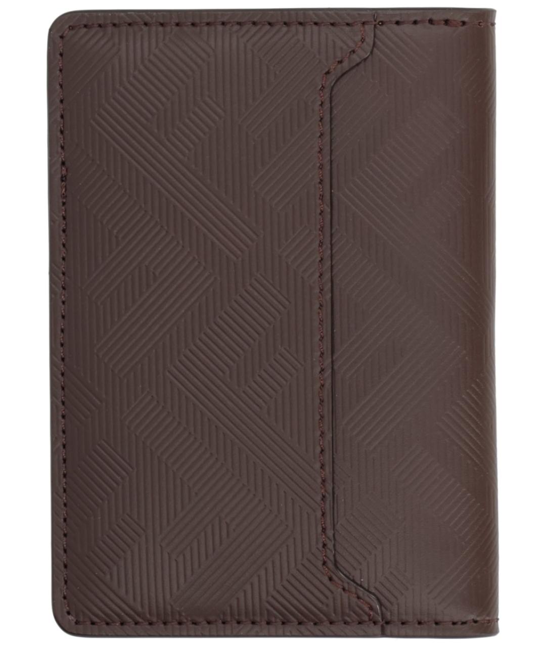 FENDI Коричневый кожаный кардхолдер, фото 2