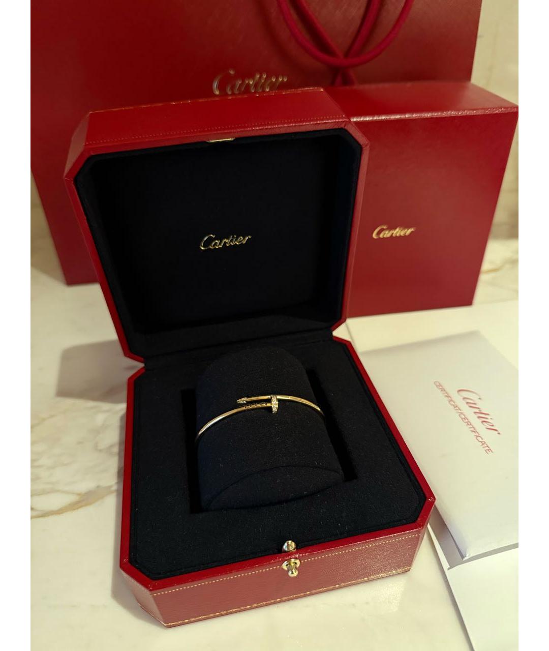 CARTIER Золотой браслет из желтого золота, фото 2