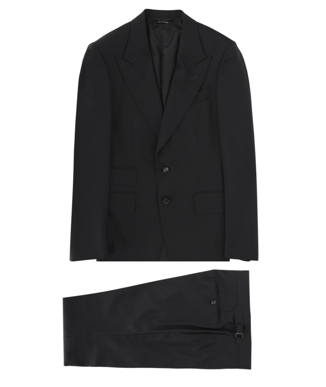 TOM FORD Черный классический костюм, фото 1