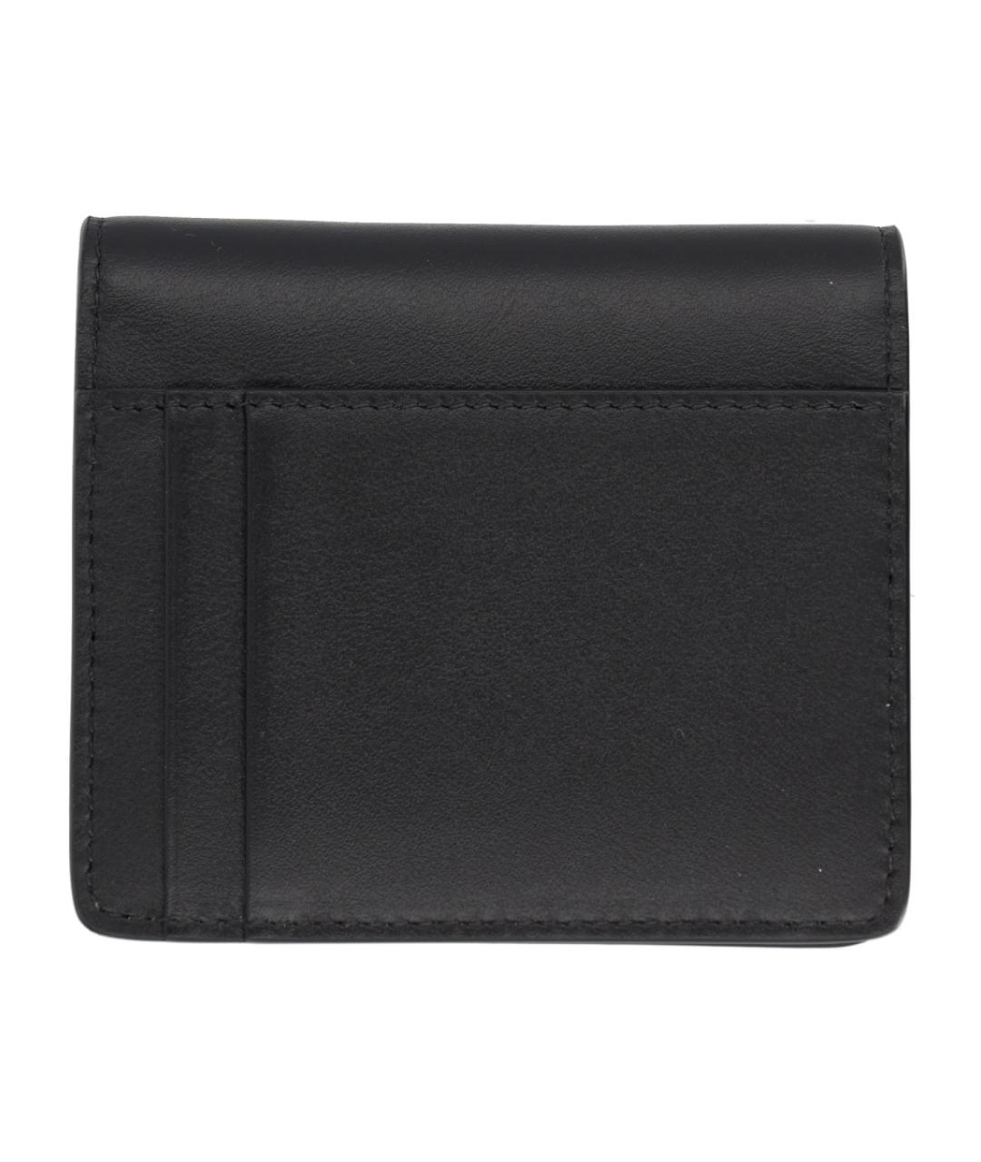 DOLCE&GABBANA Черный кожаный кошелек, фото 2