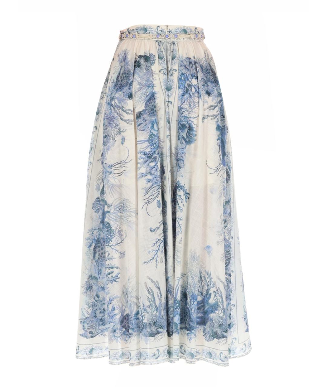 ZIMMERMANN Мульти хлопковая юбка макси, фото 3