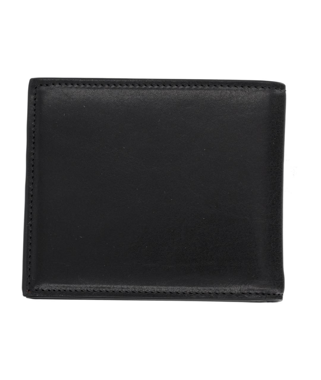 DOLCE&GABBANA Черный кожаный кошелек, фото 2