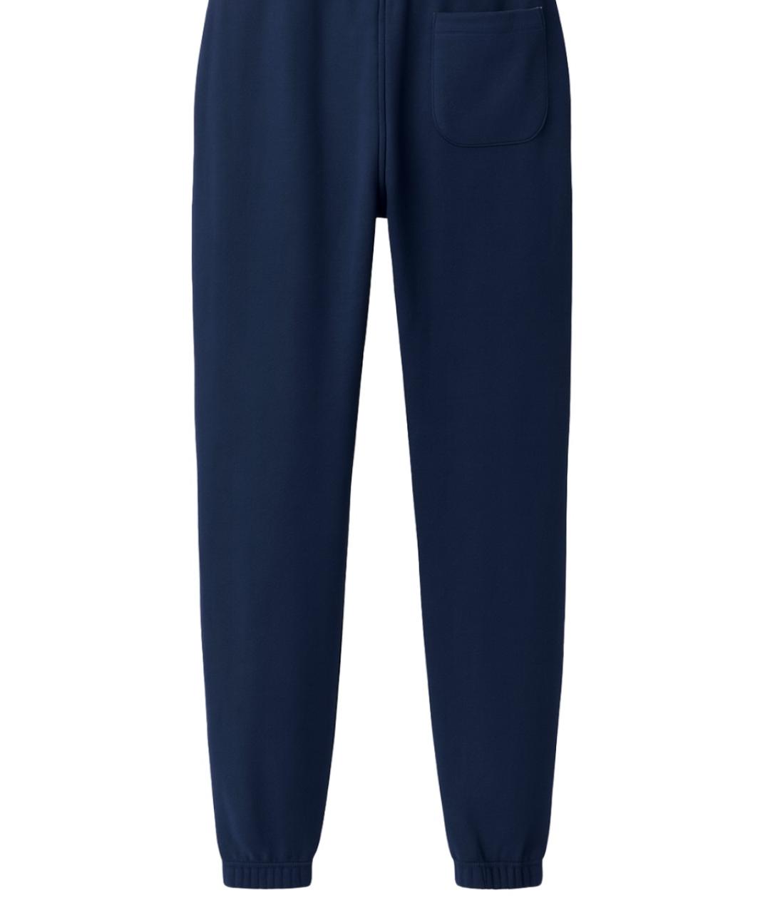 POLO RALPH LAUREN Синие хлопковые повседневные брюки, фото 2