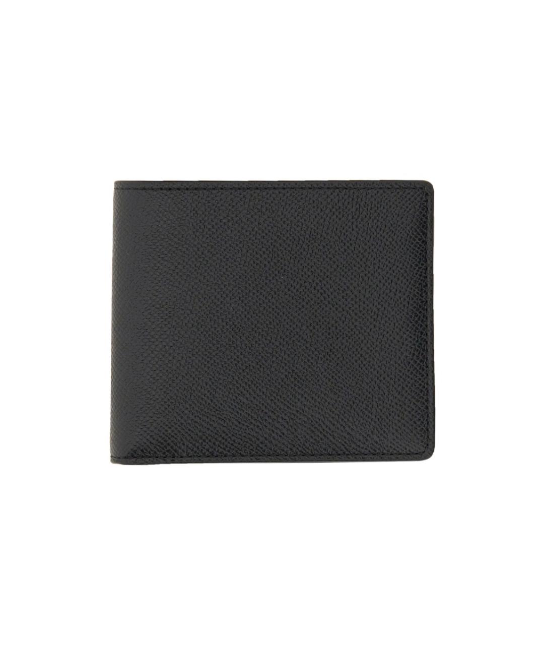 MAISON MARGIELA Черный кожаный кошелек, фото 1