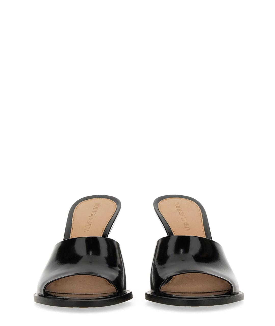 BOTTEGA VENETA Черные кожаные туфли, фото 4