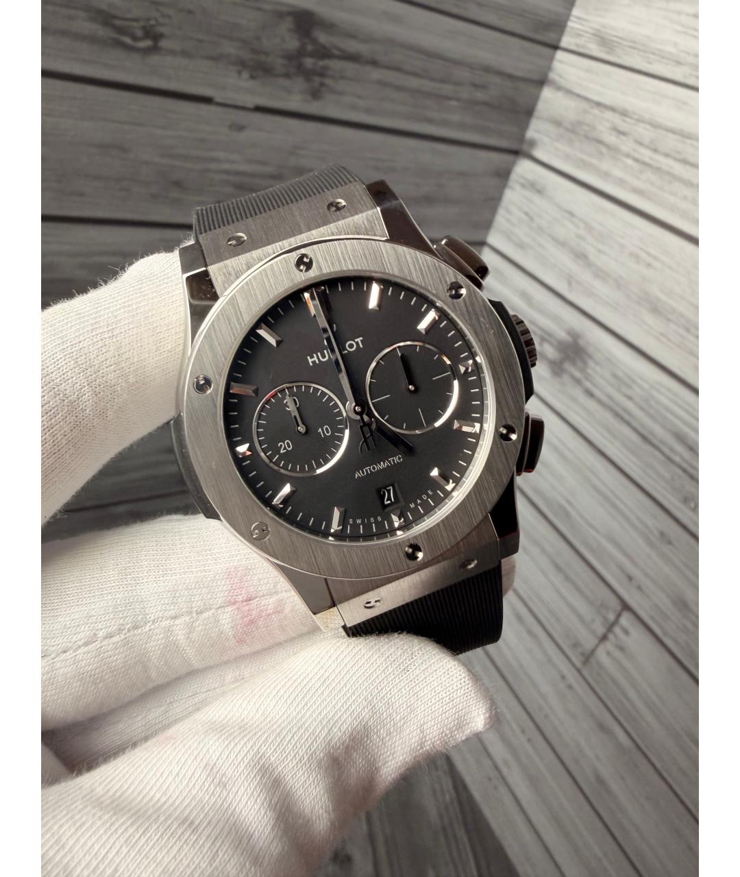 HUBLOT Черные часы, фото 2
