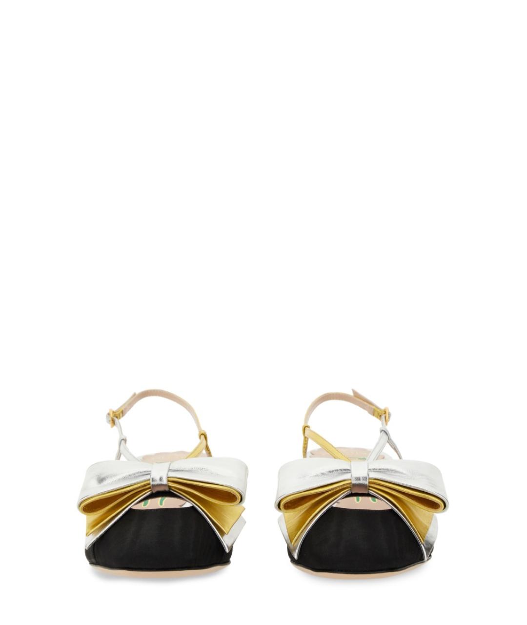 VALENTINO Черные текстильные туфли, фото 4