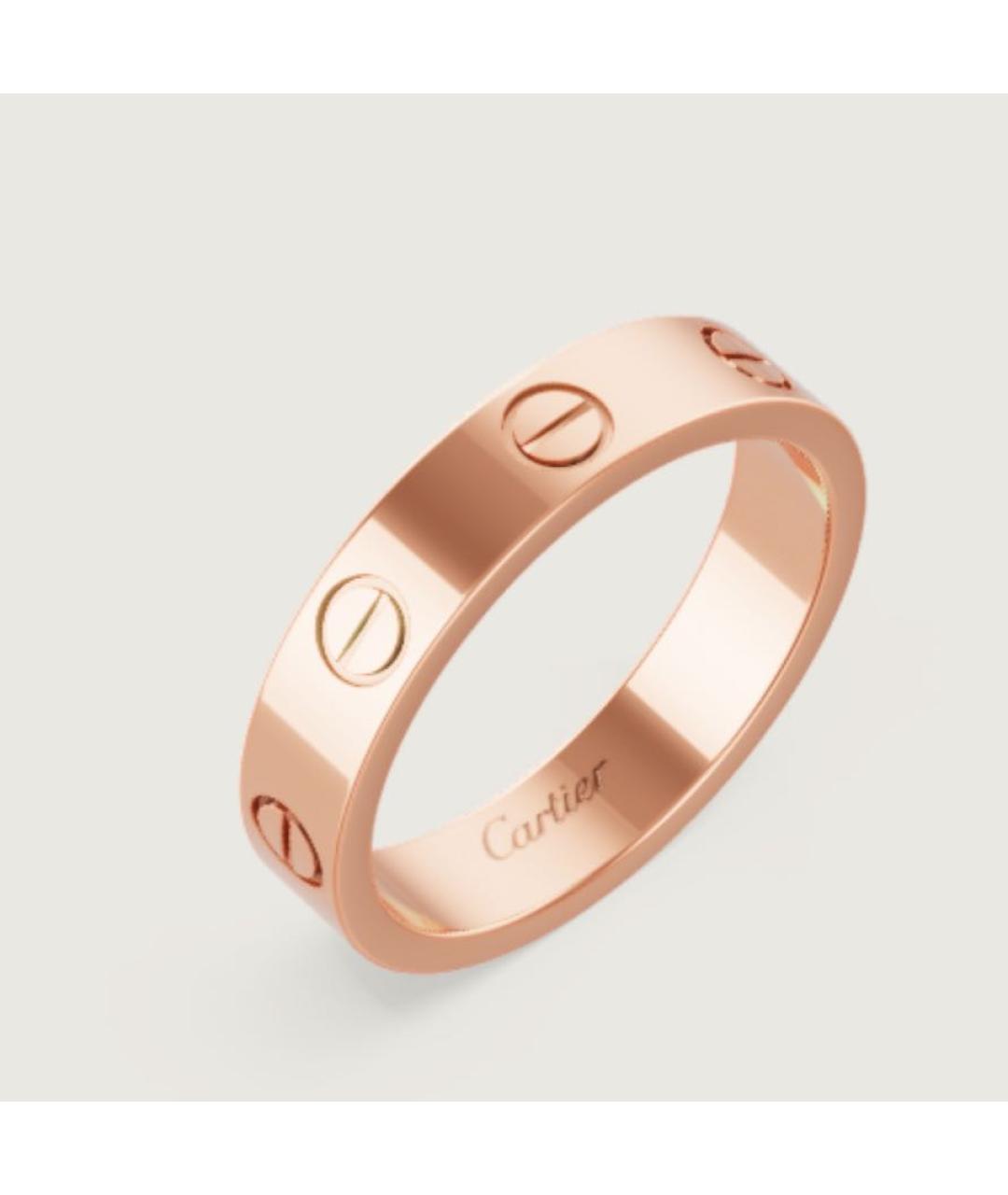 CARTIER Золотое кольцо из розового золота, фото 2