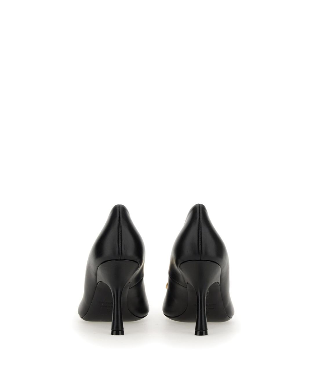 BALENCIAGA Черные кожаные туфли, фото 3