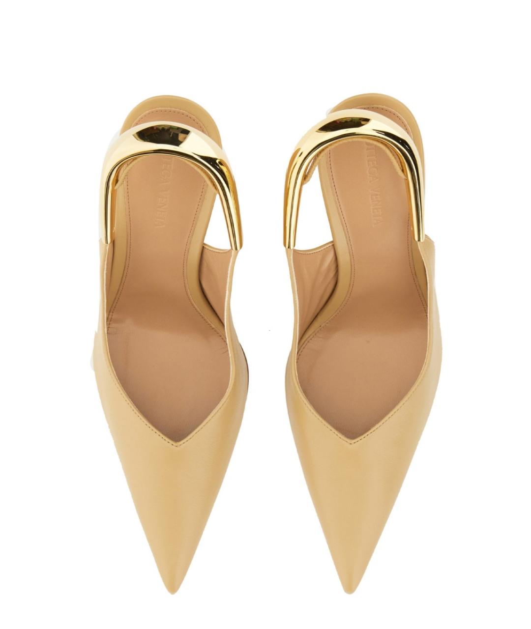 BOTTEGA VENETA Кожаные туфли, фото 4