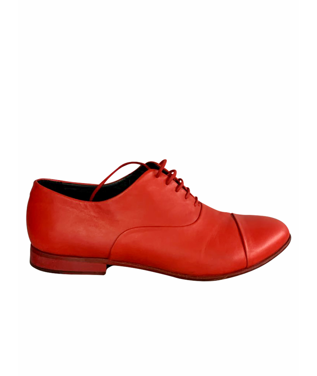 BIKKEMBERGS Красные кожаные туфли, фото 1