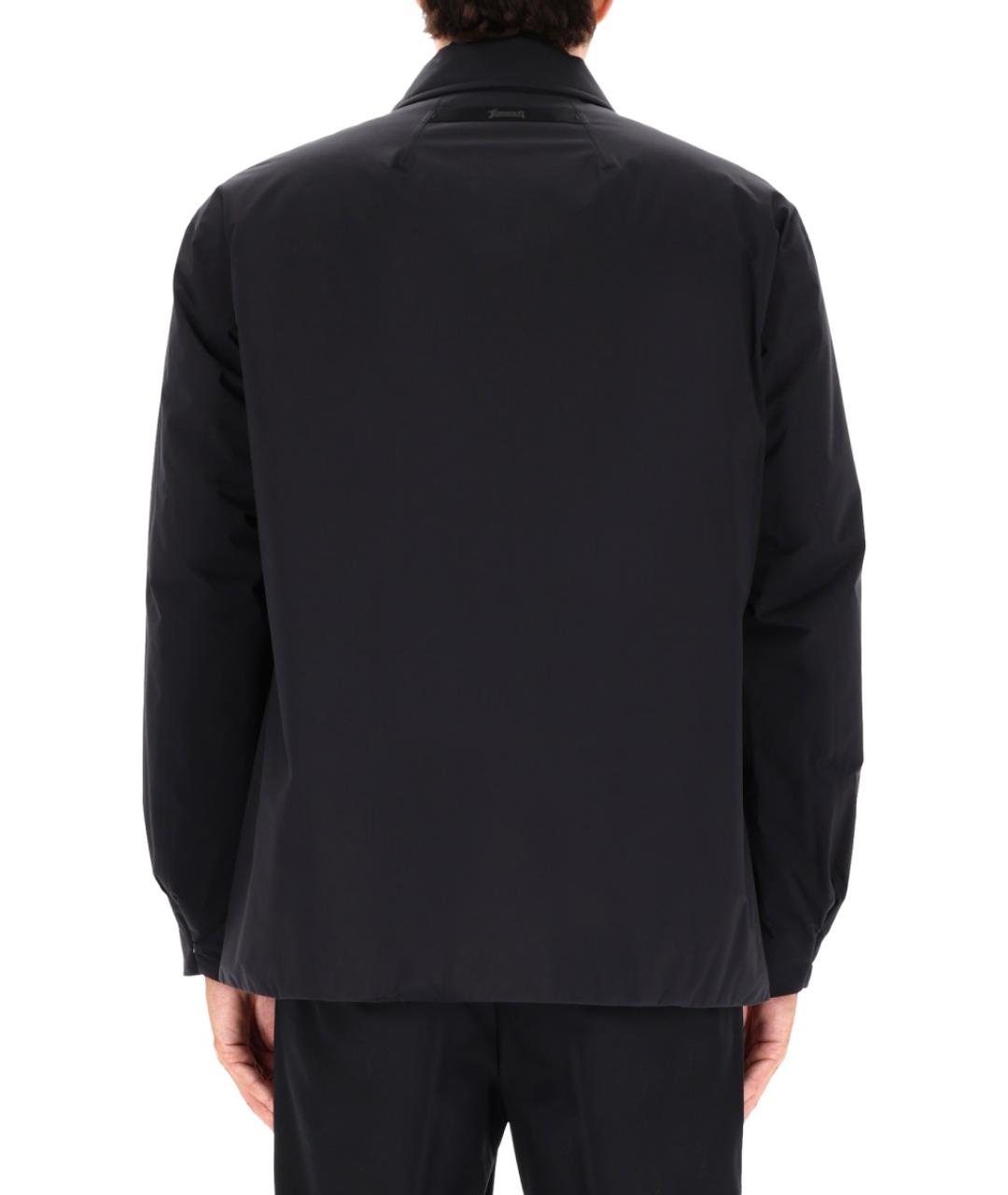 LAMINAR Черная полиамидовая куртка, фото 3